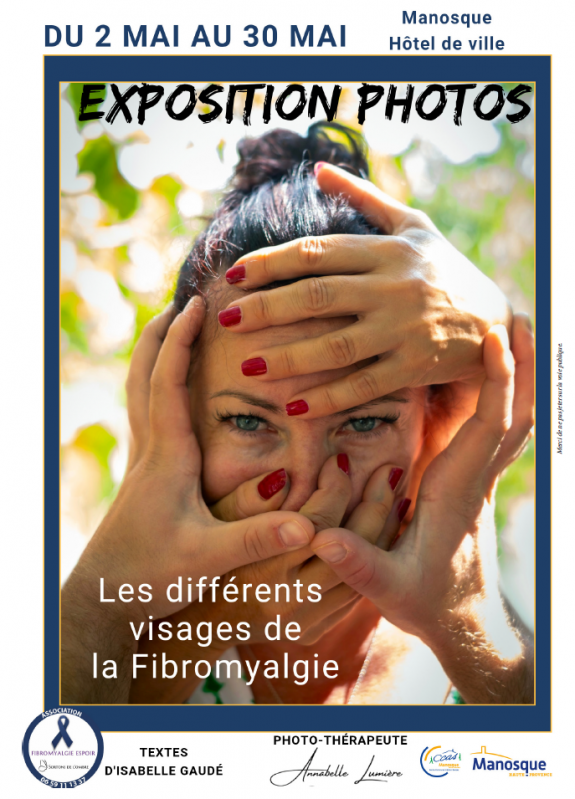 Exposition photo Les Différents visages de la Fibromyalgie_Manosque