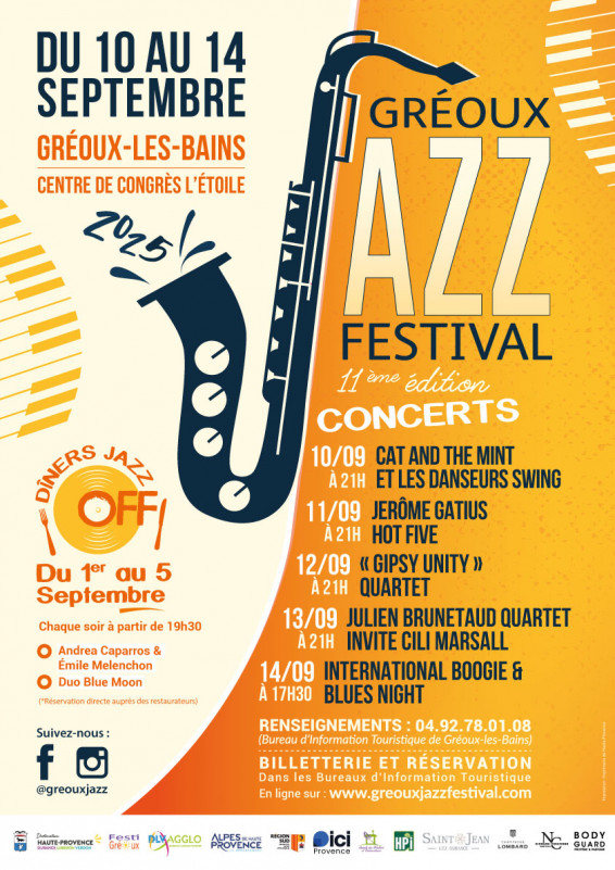 Gréoux Jazz Festival 2025_Gréoux-les-Bains
