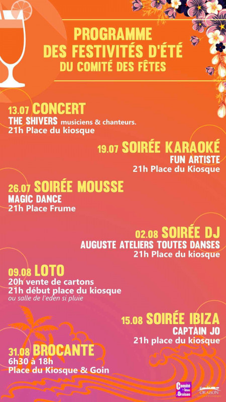 Concert The Shivers_Oraison