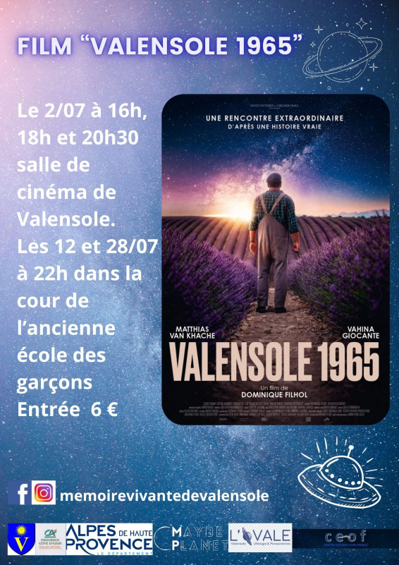 VALENSOLE 1965 au cinéma_Valensole