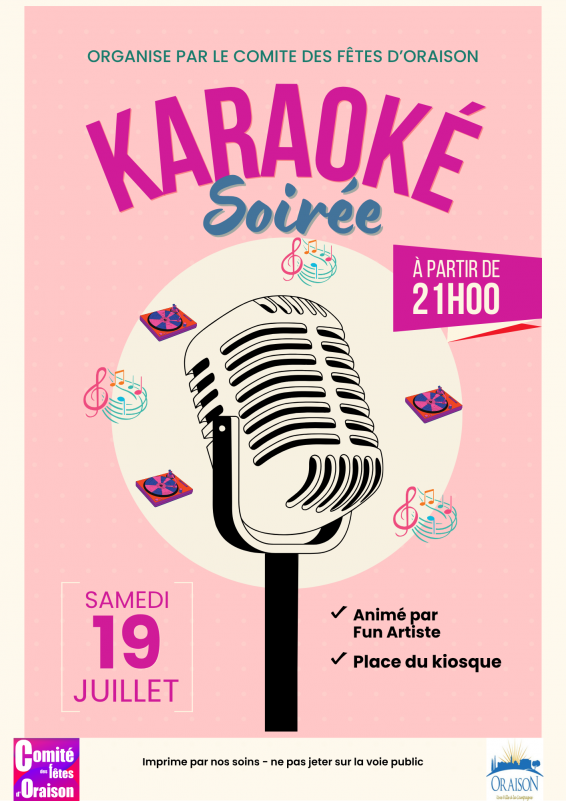 Soirée Karaoké_Oraison