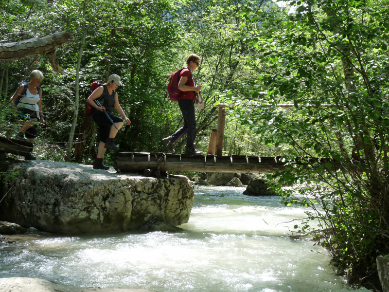 Les gorges de Trévans