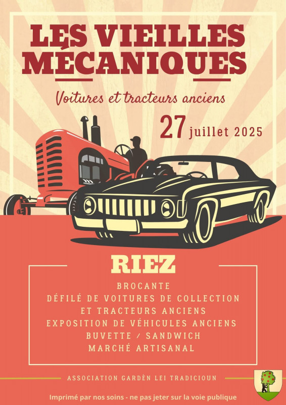 Les vieilles mécaniques_Riez