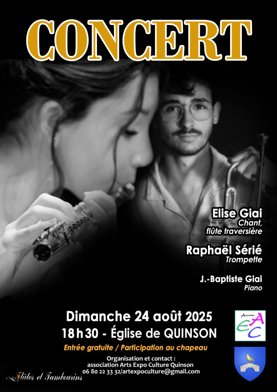 Concert église Quinson