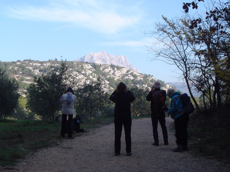 Les sentiers de Cézanne au pied de la Sainte Victoire