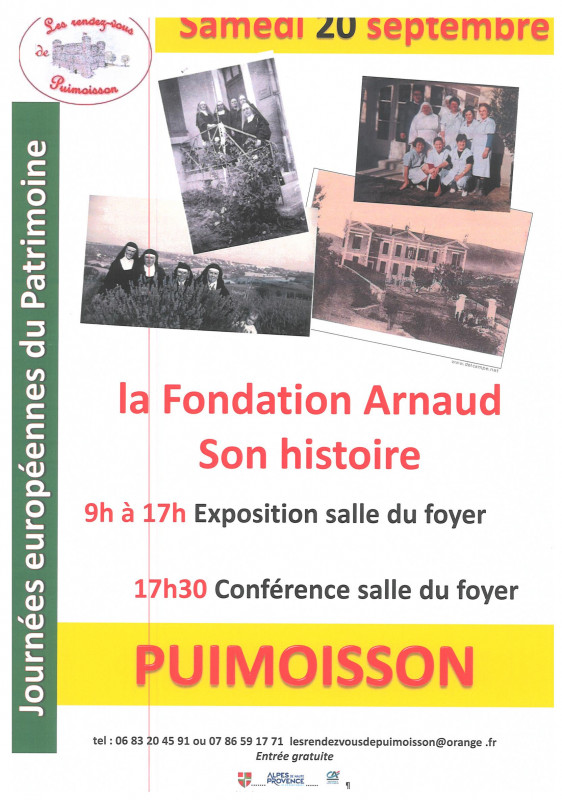 La Fondation Arnaud, son histoire_Puimoisson