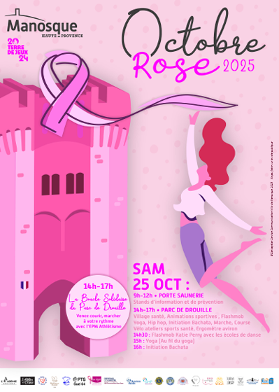 Octobre rose Manosque
