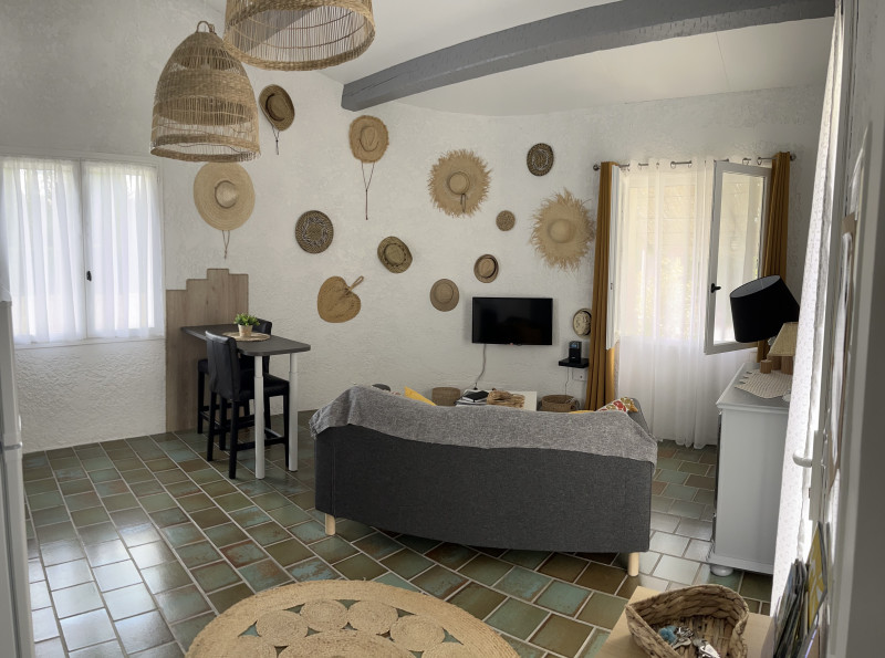 Espace salon - © DR Villa O chap'eau Espace salon