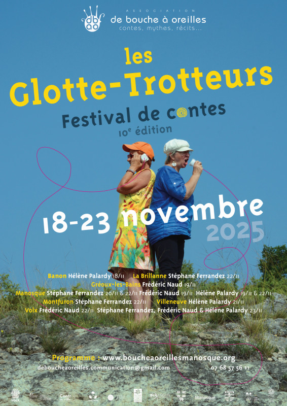 Glotte-Trotteurs 2025 - © De bouche à oreilles Glotte-Trotteurs 2025