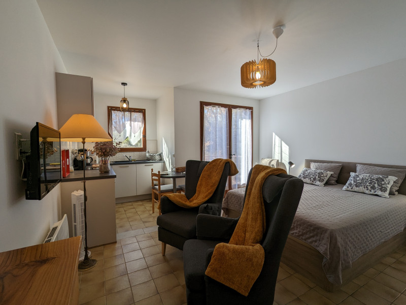 Cuisine, coin TV espace nuit