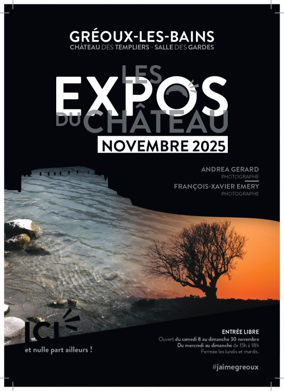 Les expos du château 2025 - le mois de la photo : novembre_Gréoux-les-Bains Les expos du château 2025 - le mois de la photo : novembre_Gréoux-les-Bains