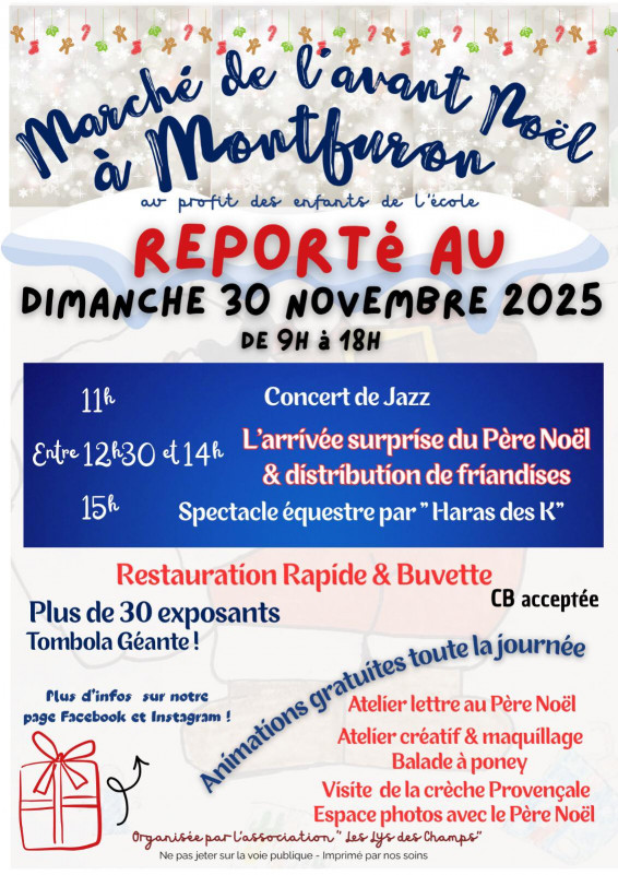 Marché d'avant Noël_Montfuron