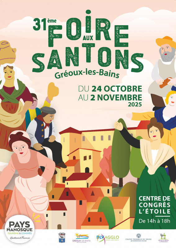 Foire aux santons 2025_Gréoux-les-Bains Foire aux santons 2025_Gréoux-les-Bains