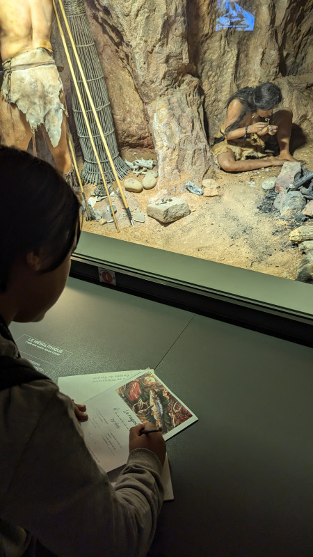 Visite ludique : Le secret de Lucien le mammouth_Quinson