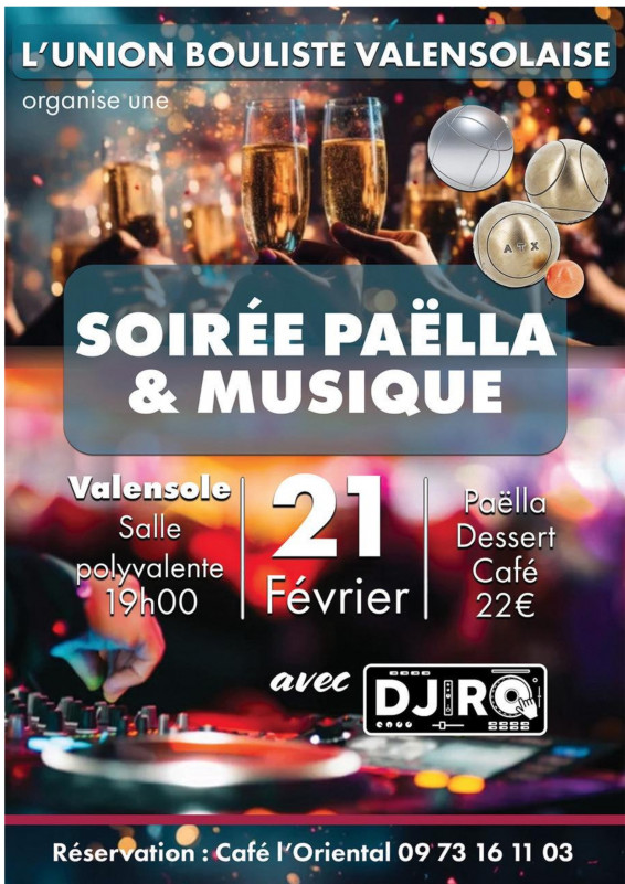 Soirée Paëlla