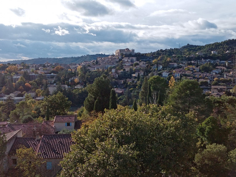 Vue depuis le balcon - © DR Sophie Vézier Vue depuis le balcon