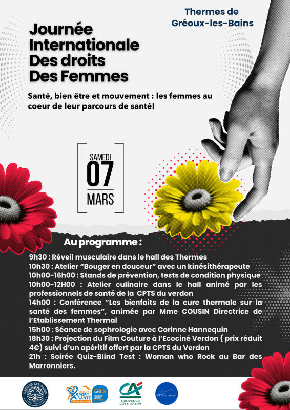 Santé, bien-être et mouvement, les femmes au coeur de leur parcours de santé_Gréoux-les-Bains