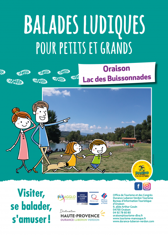 Balade ludique au lac des Buissonnades Balade ludique au lac des Buissonnades
