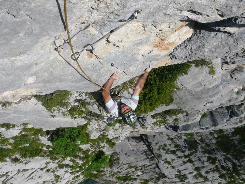 Climb : Des Guides pour l'Aventure_Moustiers-Sainte-Marie - © Des Guides pour l'Aventure_Moustiers-Sainte-Marie Climb : Des Guides pour l'Aventure_Moustiers-Sainte-Marie