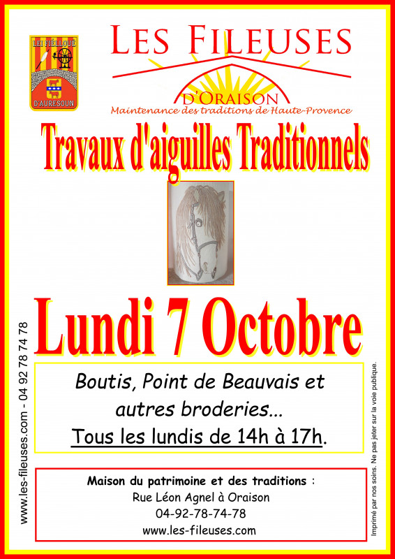Affiche Travaux Aiguilles