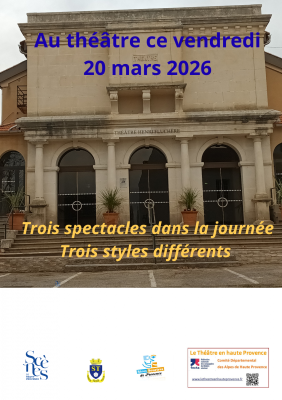 au théâtre ce vendredi