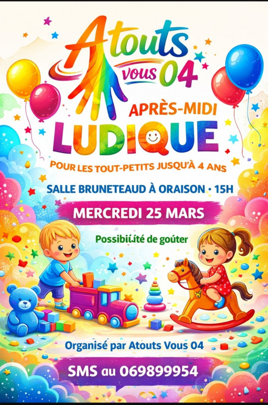 Après midi ludique pour les tout petits_Oraison