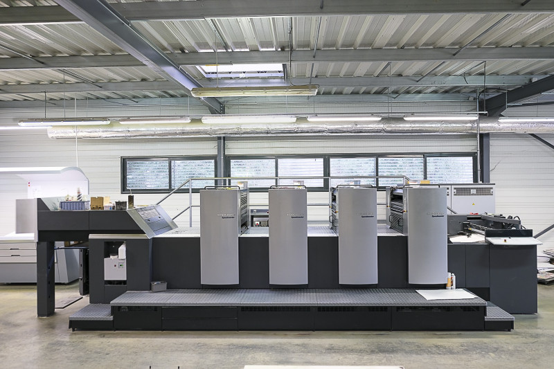 Visite de l'imprimerie IDHP_La Brillanne