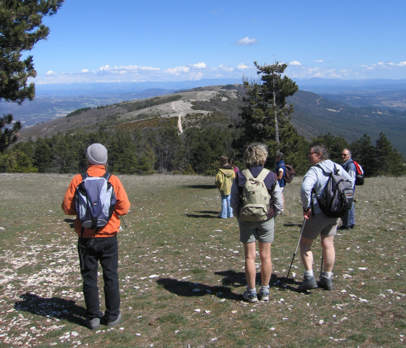 Les crêtes du Luberon