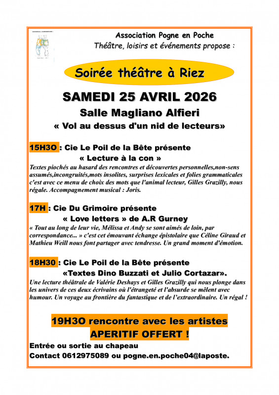 Vol au dessus d'un nid de lecteurs Vol au dessus d'un nid de lecteurs