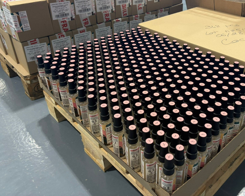 Visite d'usine du laboratoire Astelia_Manosque