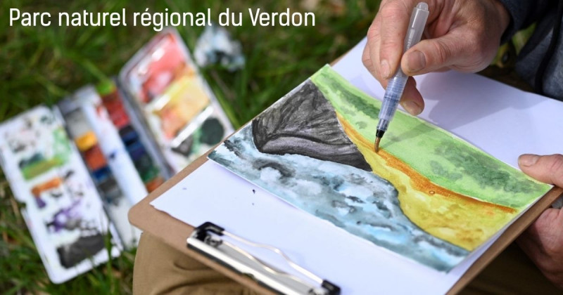 Dessiner la nature_Esparron-de-Verdon