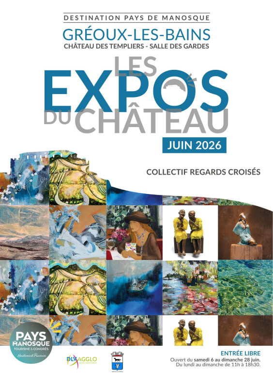 Les Expos du Château - juin_Gréoux-les-Bains