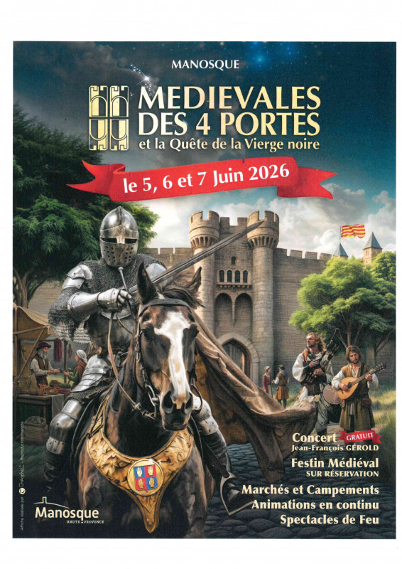 Les Médiévales des 4 portes et la quête de la vierge noire_Manosque