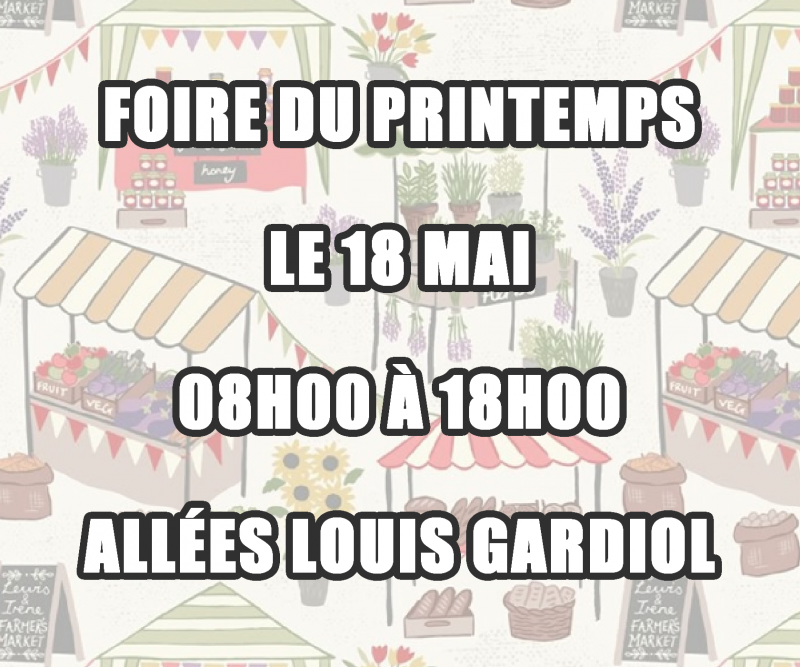 Foire du printemps à Riez_Riez