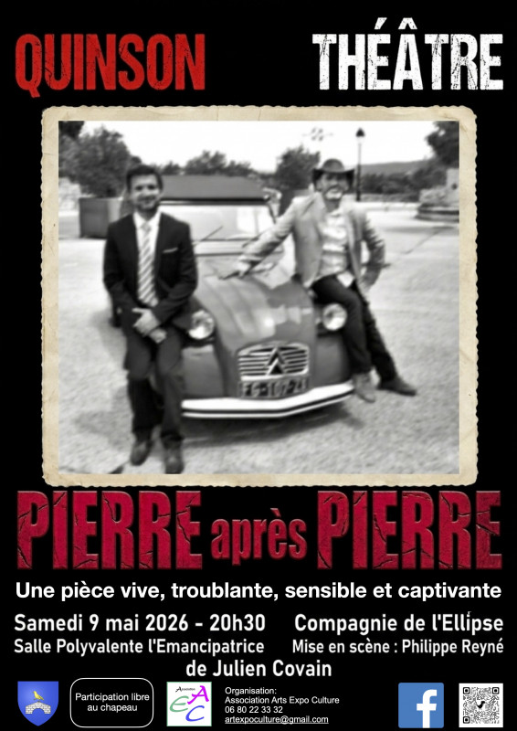 Affiche théatre Quinson 