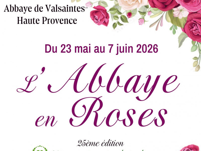 L'Abbaye en Roses_Simiane-la-Rotonde