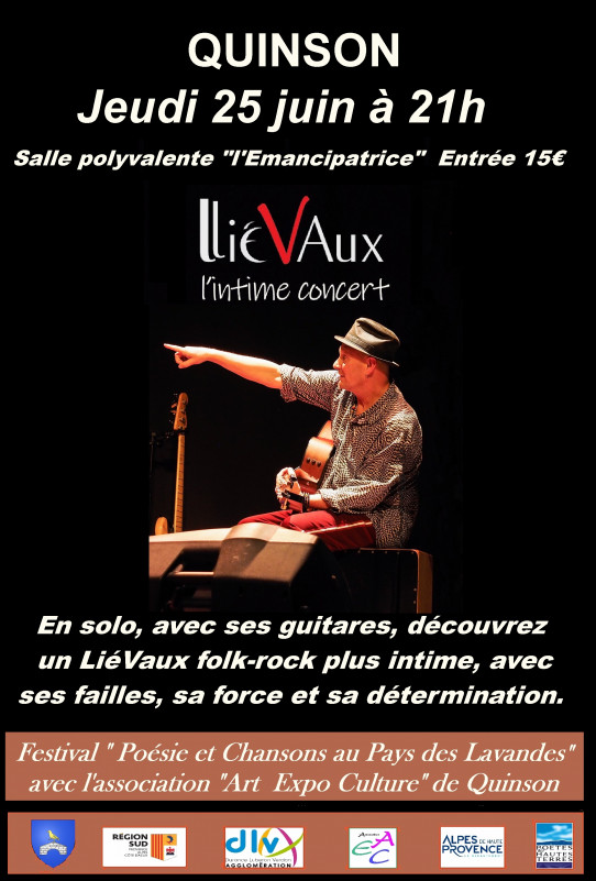 Affiche concert Quinson