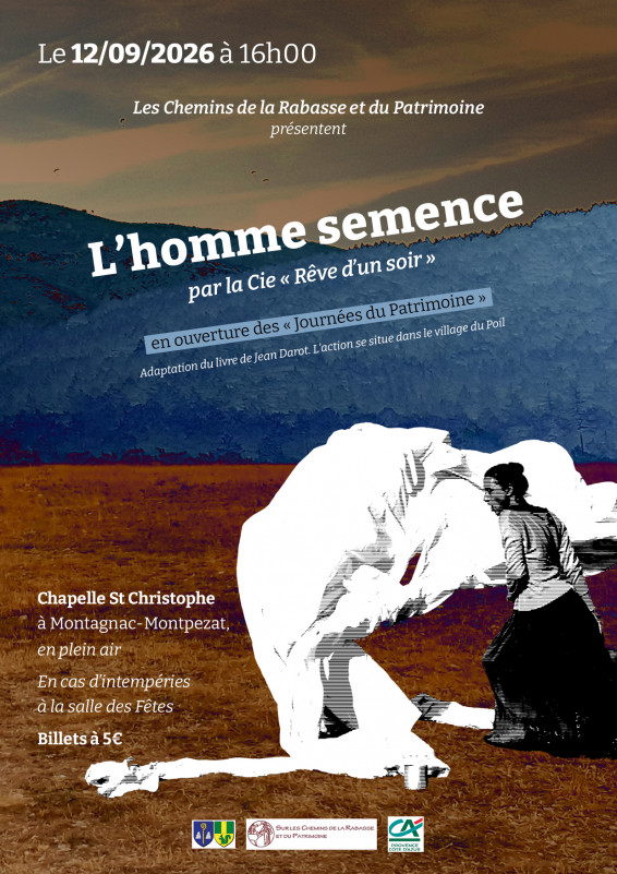 Homme semence - spectacle de théâtre Homme semence - spectacle de théâtre