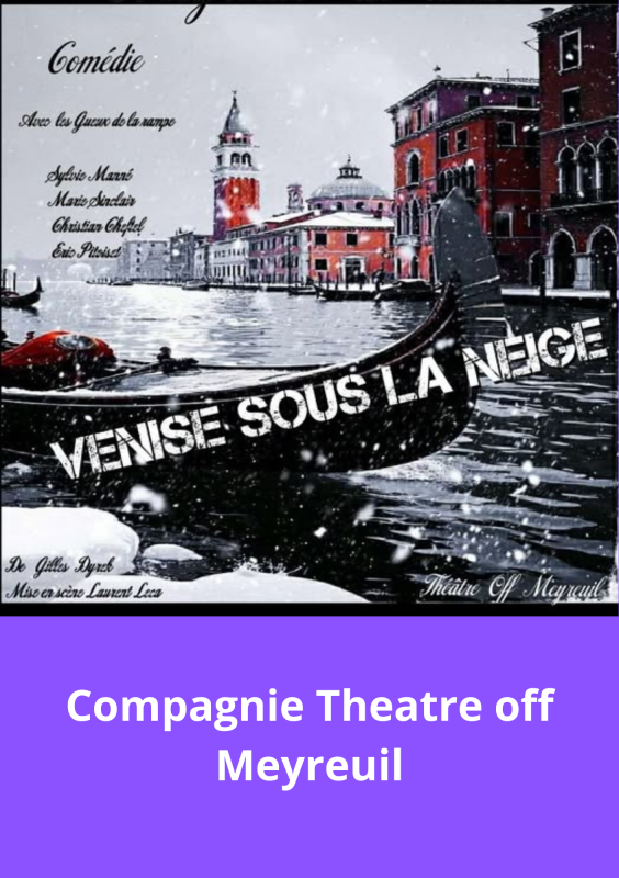 venise sous la neige - © libre de droit venise sous la neige