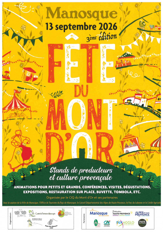 Fête du Mont d'Or 2026_Manosque - © CIQ Mont d'Or Fête du Mont d'Or 2026_Manosque