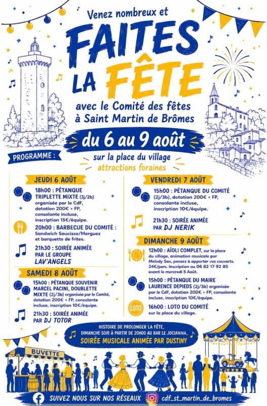 affiche - © DR mairie SMDB affiche