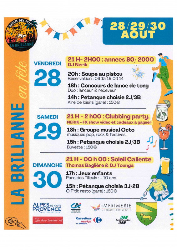 Affiche - © . DR Comité des fêtes Affiche