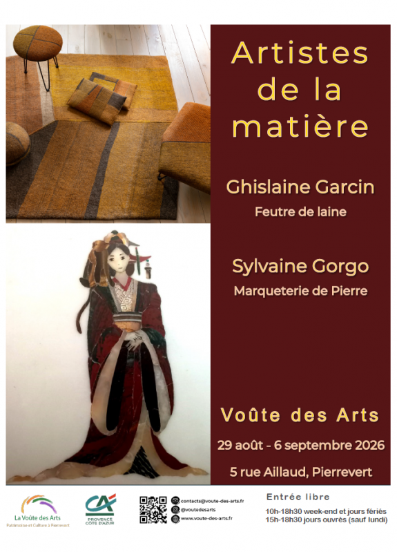 Artiste de la matière_Pierrevert