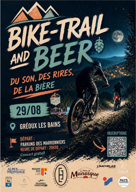 Bike, Trail & Beer_Gréoux-les-Bains Bike, Trail & Beer_Gréoux-les-Bains