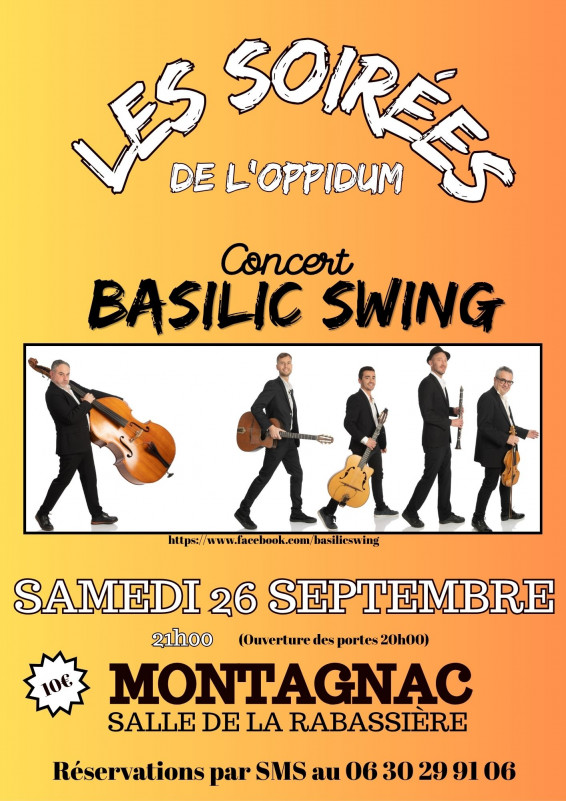 Concert Basilic Swing