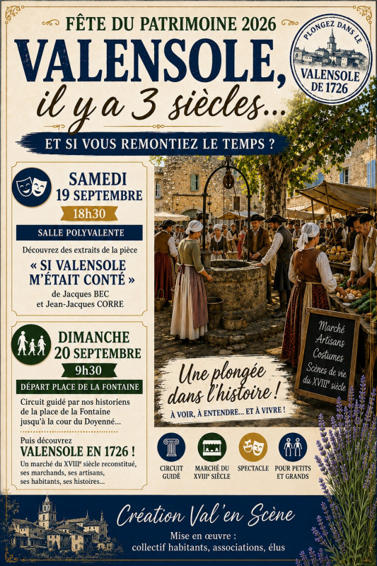 Fête du Patrimoine - Valensole