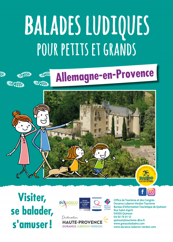 Randoland Allemagne-en-Provence - © DR OTC DLVAGGLO Randoland Allemagne-en-Provence