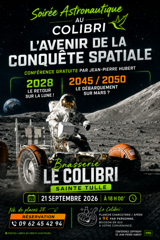 Conférence retraçant l’intégralité de l’Histoire de la Conquête Spatiale_Sainte-Tulle Conférence retraçant l’intégralité de l’Histoire de la Conquête Spatiale_Sainte-Tulle