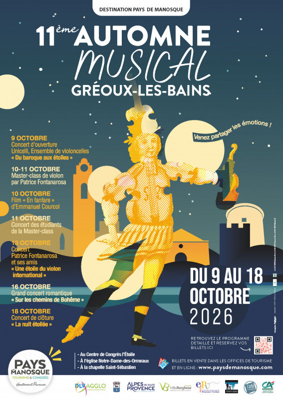 Automne musical - 11è édition_Gréoux-les-Bains Automne musical - 11è édition_Gréoux-les-Bains