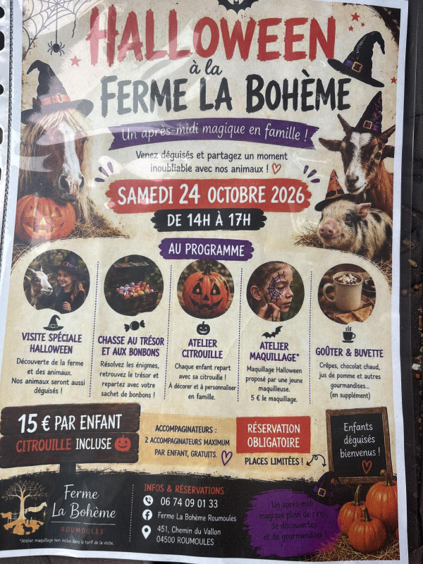 Halloween à la ferme
